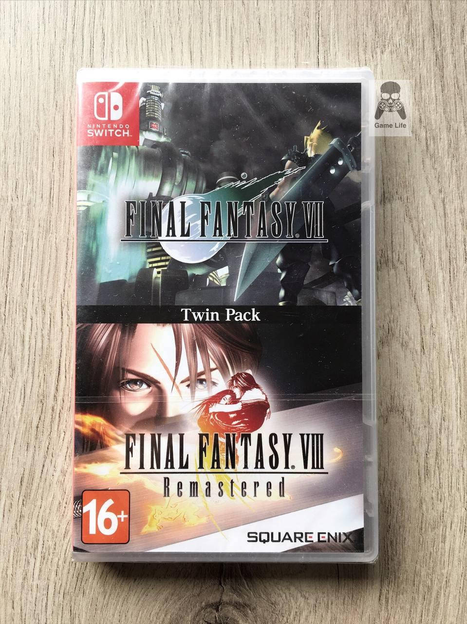 

Final Fantasy VII + Final Fantasy VIII Remastered (английская версия) Nintendo Swicth