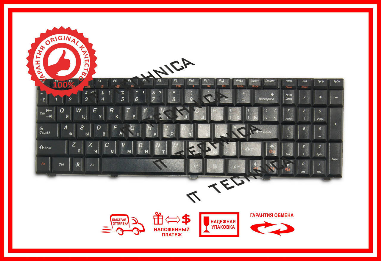 

Клавіатура LENOVO IdeaPad V109820BS1 N4L-RU N4T-RU G560-RU MP-09F83SU-6861 оригінал, Черный