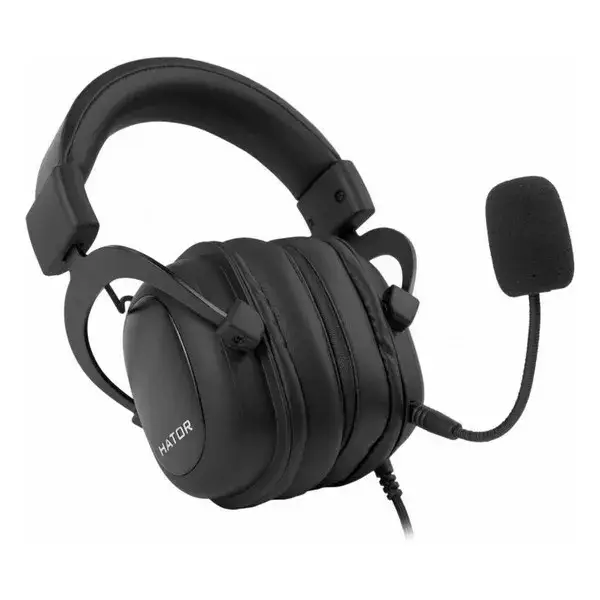 

Накладные наушники Hator Hypergang EVO HTA-810 Black проводные с микрофоном, Черный