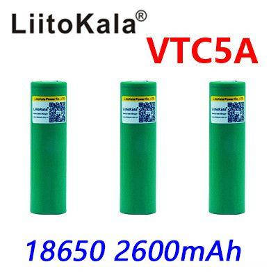 

Аккумулятор LiitoKala Lii VTC5 2600mAh 25A (30A) 18650 высокотоковый Li-ion