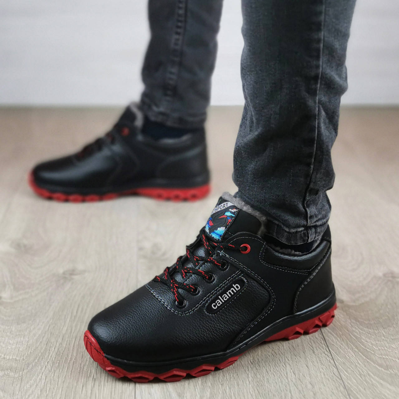 

Зимові чоловічі кросівки, Черный