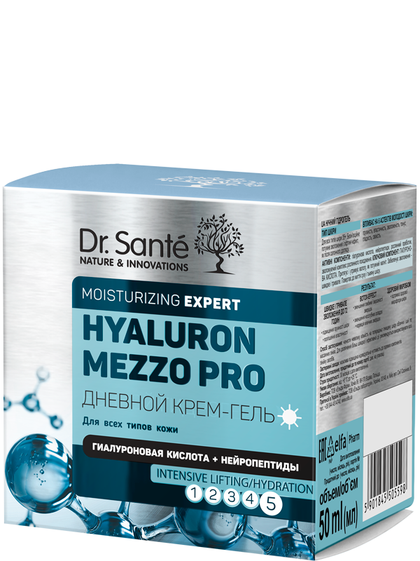 

Денний крем-гель 50 мл Dr.Sante Hyaluron Mezzo Pro