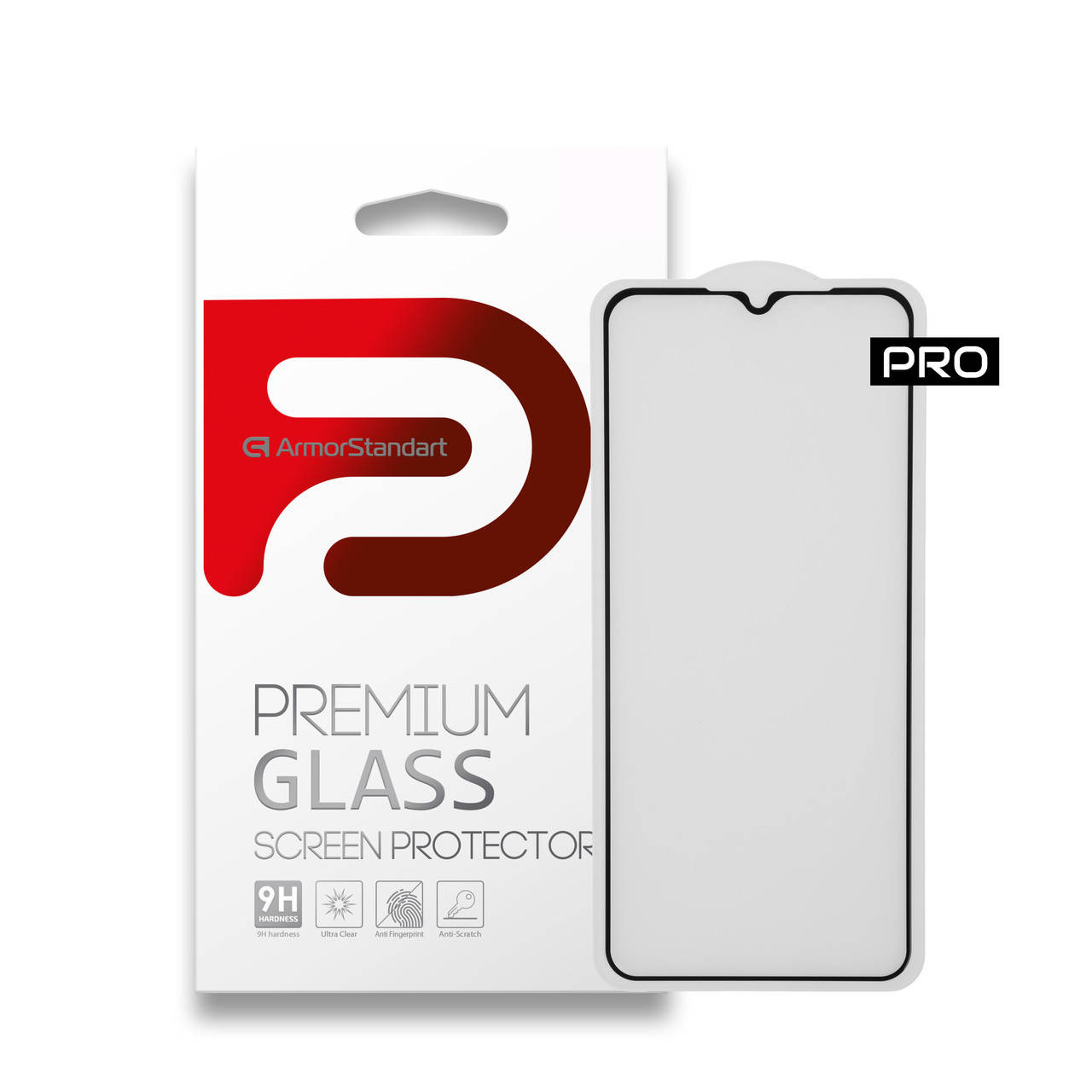 

Защитное стекло ArmorStandart Pro для Vivo V20 SE Black (ARM57591), Черный