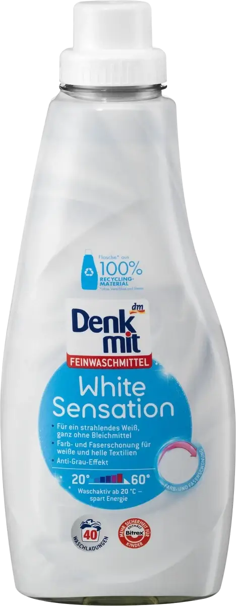 

Средство для стирки белого белья Denkmit White Sensation, 1 L