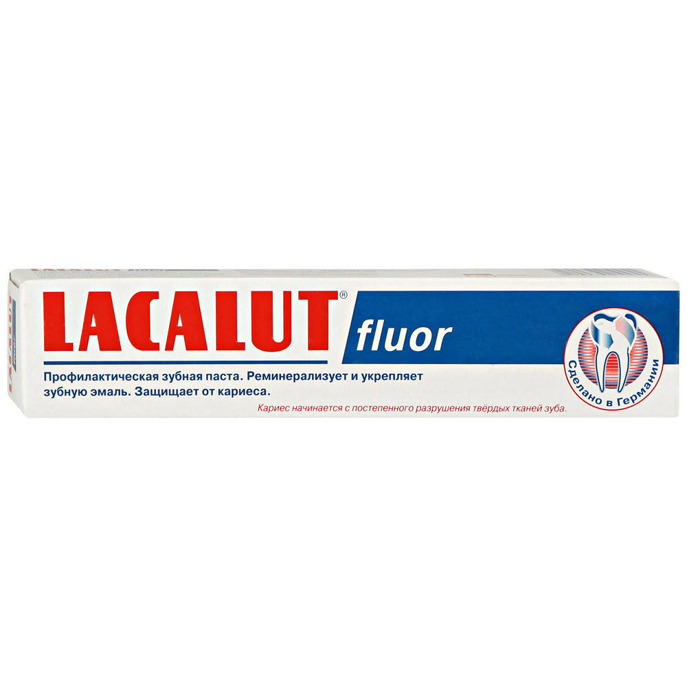 

Зубная паста LACALUT fluor (75 мл)