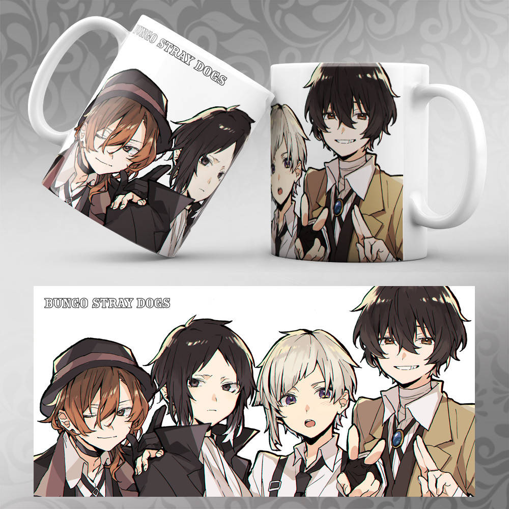

Чашка Аниме Bungou stray dogs 009, Разные цвета