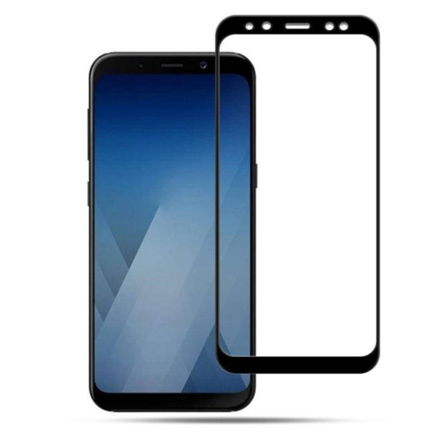 

Защитное стекло DK Full Cover для Samsung Galaxy A8 (black), Черный