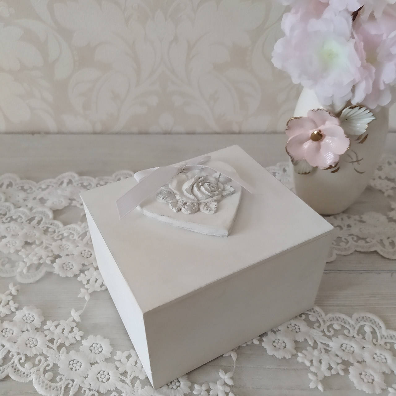 

Деревянная шкатулка, коробочка для колец