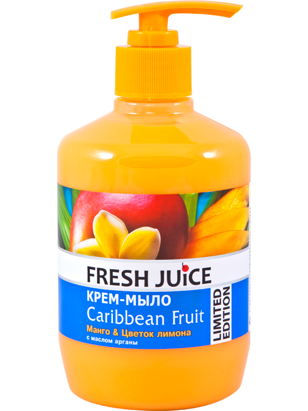 

Крем-мыло с дозатором Fresh Juice Карибские фрукты 460 мл.
