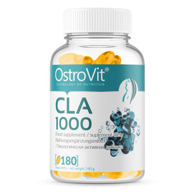 

Жиросжигатель OstroVit CLA 1000 180 капс хит продаж