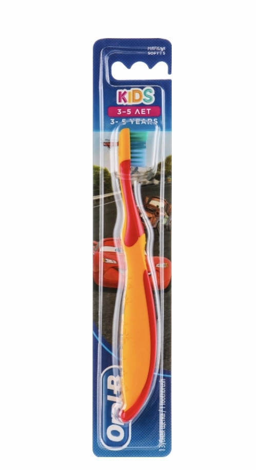 

Зубная щетка ORAL-B Kids для детей 3-5 лет мягкая, 1 шт.