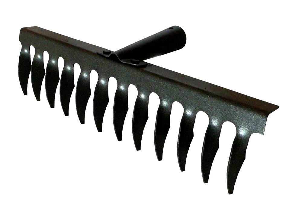 

Граблі металеві кручені 12 зубів (5шт)