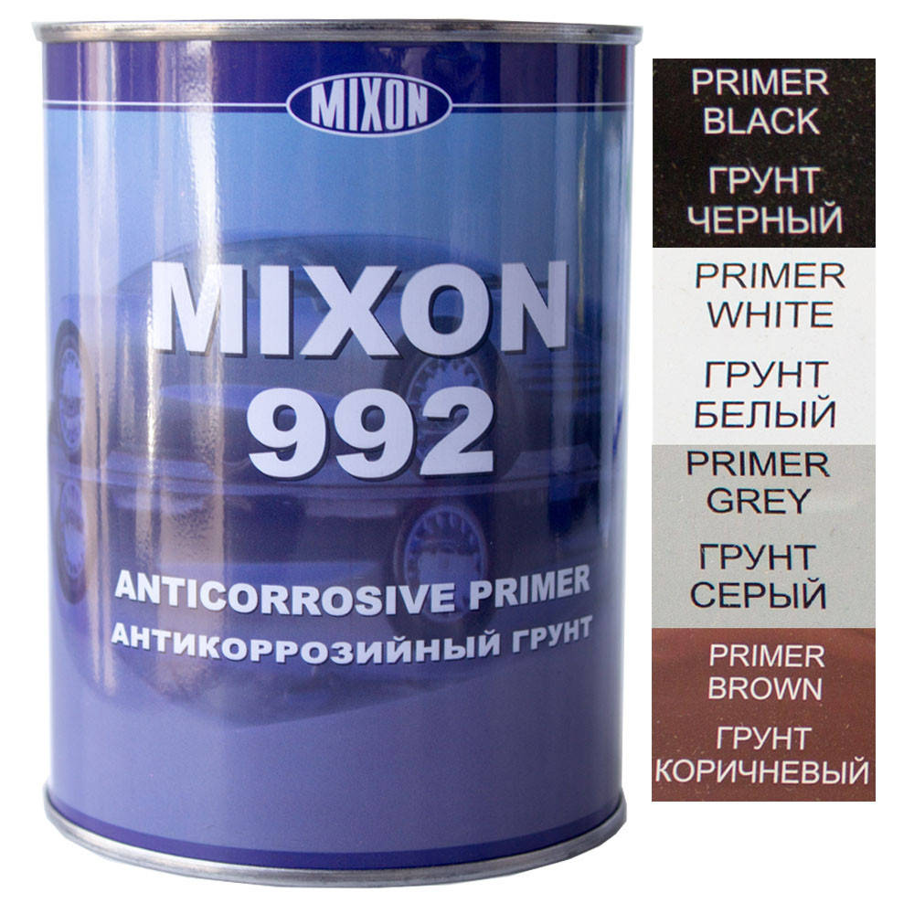 

Грунт антикоррозийный Mixon (Миксон) 992 0,7л (1,1кг) Серый