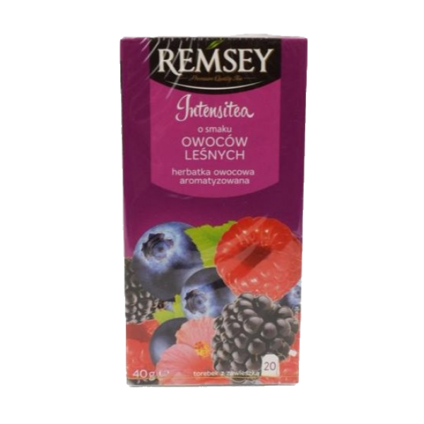 

Чай фруктовый лесные ягоды Remsey Intensitea, 20 пак