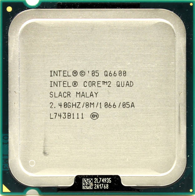 

Процессор 4 Ядра Intel Core Quad Q6600 (775 сокет)