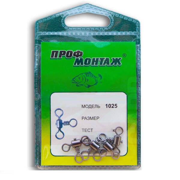 

Вертлюг американка тройной (1025, размер-3, тест/кг-40, фас.-8)
