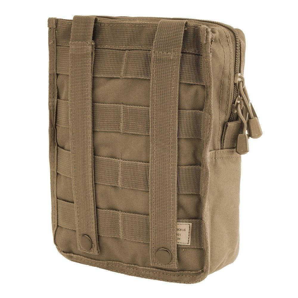 

Сумка большая поясная темный койот с системой Molle, Коричневый