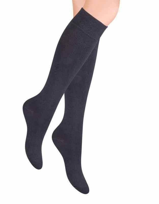 

Гольфы женские хлопковые STEVEN 072, размеры 35-37 ,38-40 38-40 черный