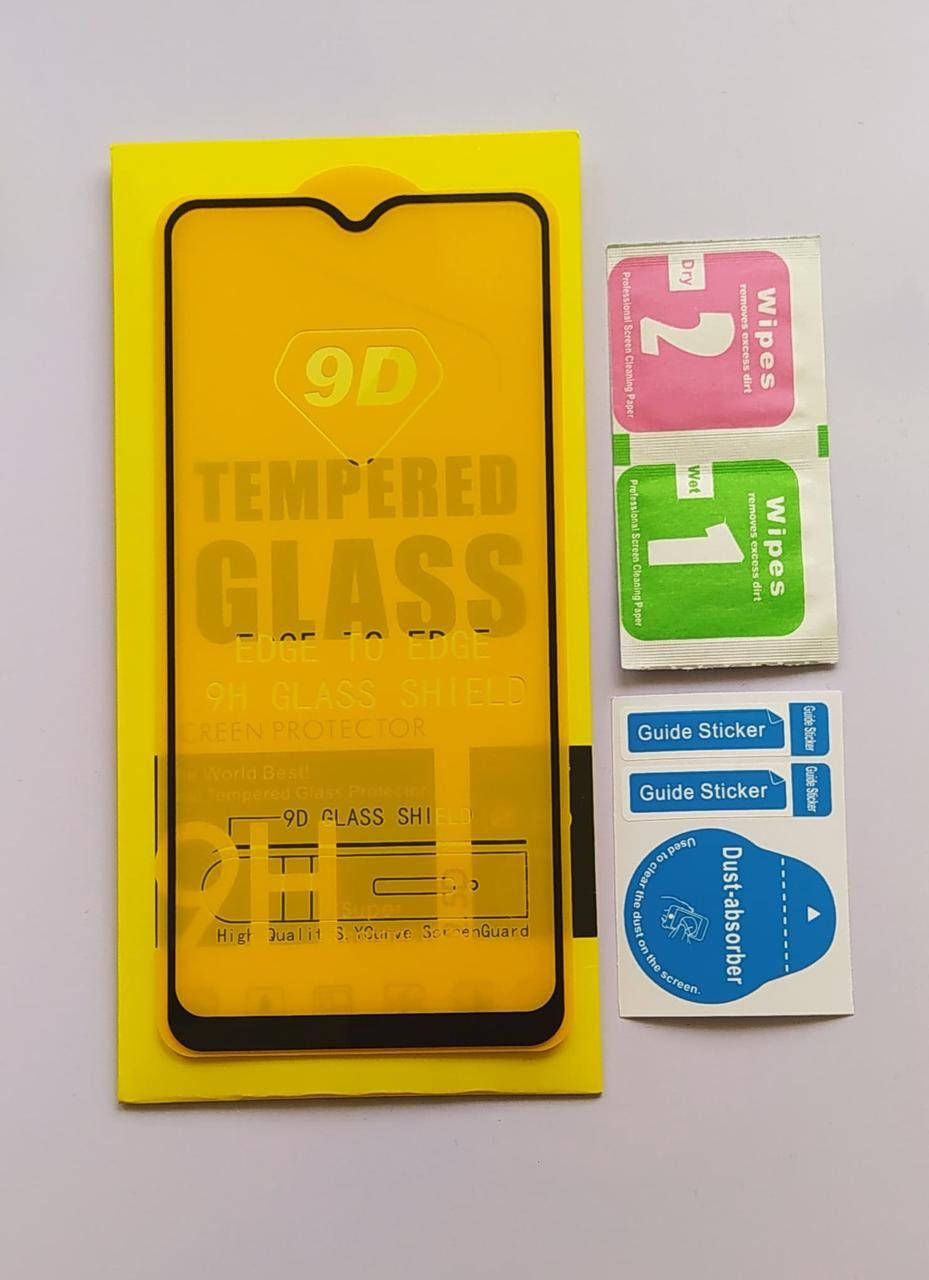 

Защитное стекло Samsung A12/M12 (Full Glue 9D), Черный