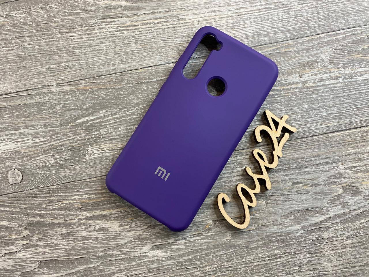 

Чехол Soft touch на Xiaomi Redmi Note 8 (8 цветов) фиолетовый