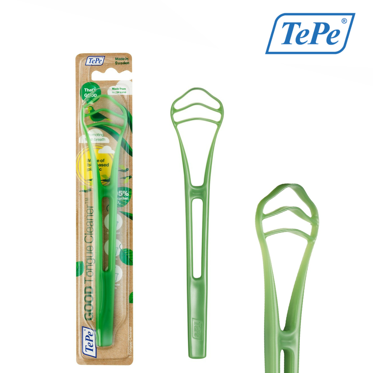

Очиститель языка для TePe Good (зеленый) 1 шт