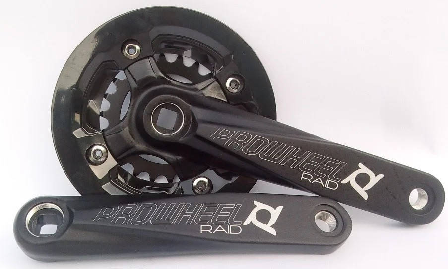 

Шатуны на велосипед Prowheel Raid 320P 22-32T длинна 170 мм разборные