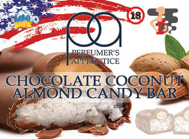 

Chocolate Coconut Almond Candy ароматизатор TPA (Шоколадки с кокосом) 10мл