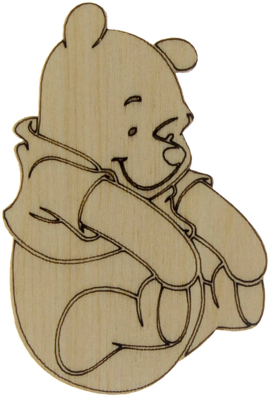 

Ведмідь "Вінні Пух" 8х5см фанера(5)