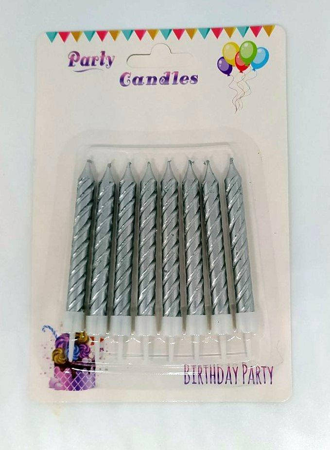 

Свечи для торта витые средние