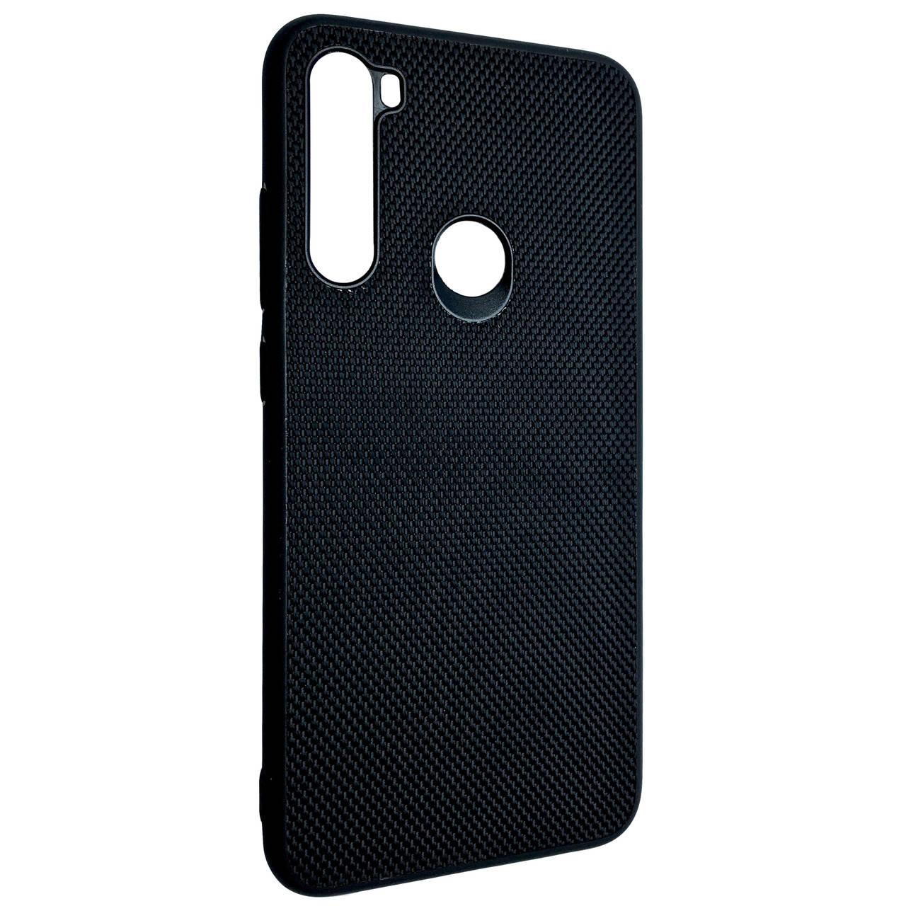 

Чехол-накладка DK Silicone Nylon Case для Xiaomi Redmi Note 8 (black), Черный