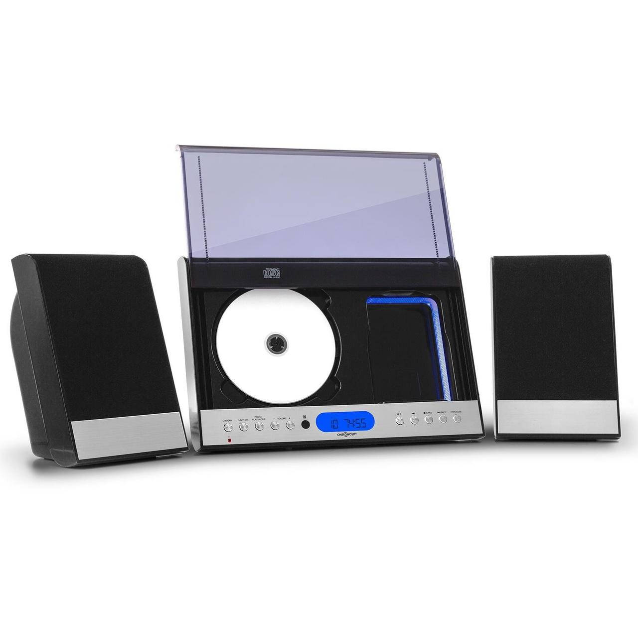 

Музыкальный центр белый OneConcept Vertical 90, Германия