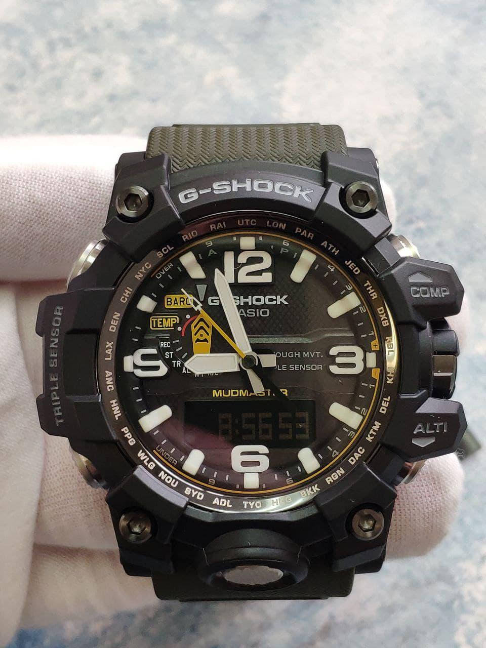 

Мужские часы Casio G-SHOCK Mudmaster Triple Sens GWG-1000-1A3ER