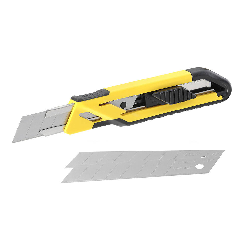 

Нож 18 мм сегментированое лезвие STANLEY AUTOLOCK 3 лезвия STHT10266-0