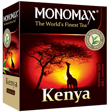 

KENYA чай чорний 100ф/п з ниткою (1ящ/16шт) МОНОМАХ