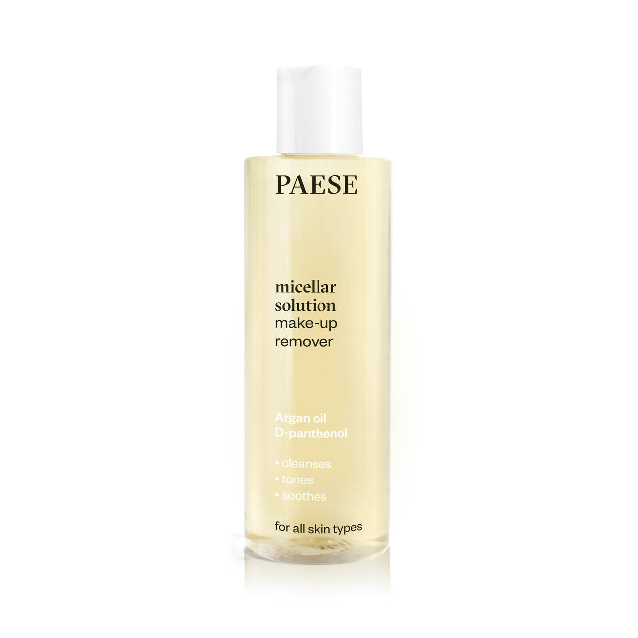 

Мицеллярная вода MICELLAR SOLUTION MAKE-UP REMOVER PAESE