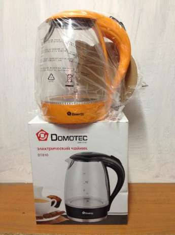 

Электрочайник стекло Domotec Германия