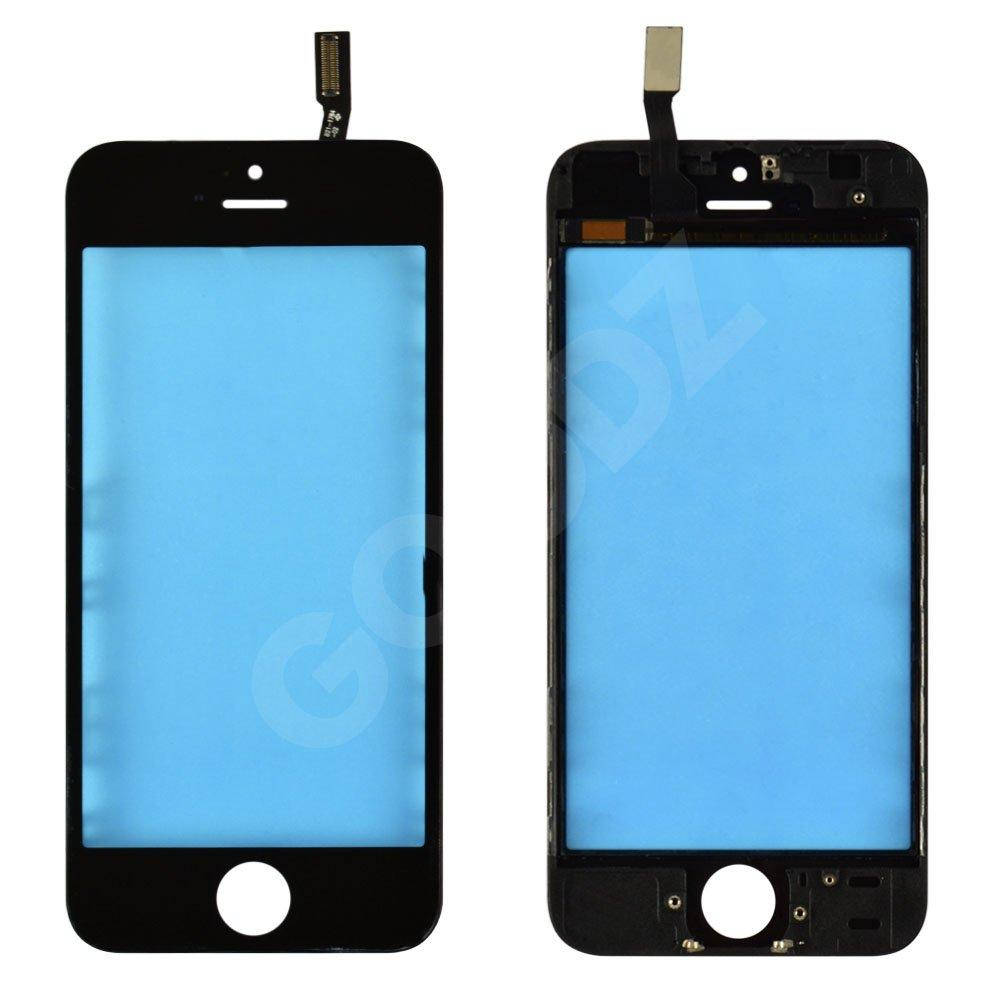 

Тачскрин для iPhone 5S с рамкой, цвет черный