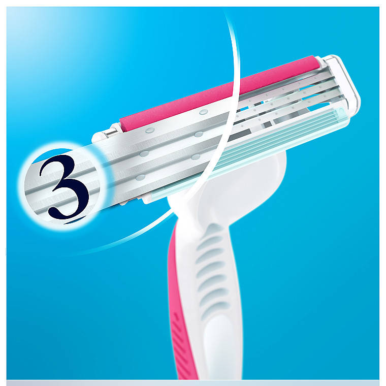 

Станок Gillette Venus3 1шт. одноразовый, Розовый