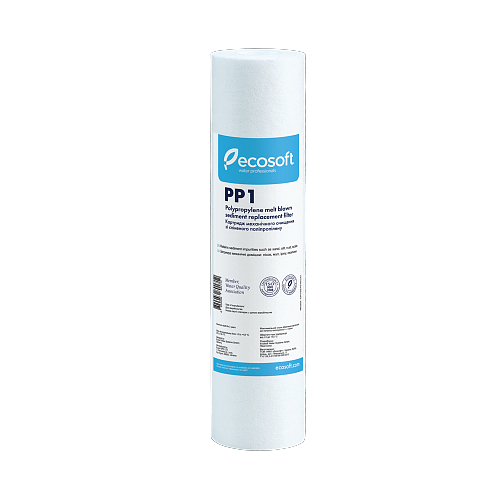 

Картридж зі спіненого поліпропілен Ecosoft 2,5"x10" 1 мкм (CPV25101ECO)
