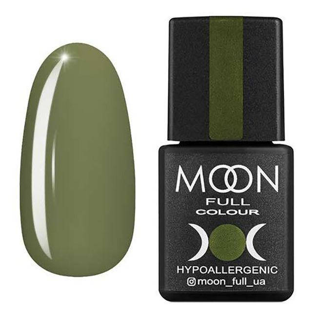 

Гель лак Moon Full color Gel polish №213 (оливковый, эмаль), 8 мл