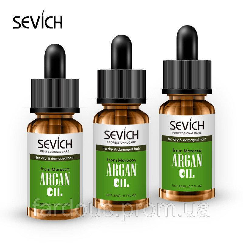 

Марокканское аргановое масло для волос и кожи головы, SEVICH, 20ml