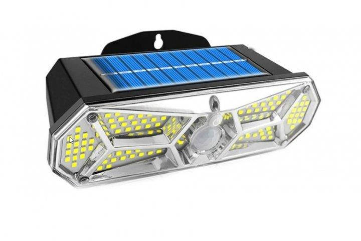 

Фонарь уличный UniSolar NF450 126 LED на солнечной панеле с датчиком движения