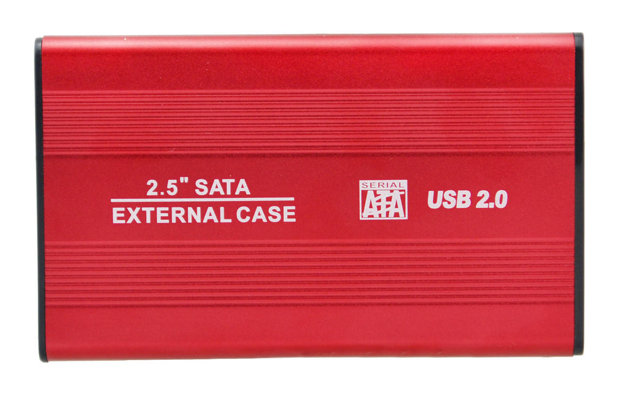 

Внешний карман для HDD 2.5" SATA USB 2.0 Red (4344)