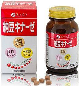 

FINE Japan Наттокиназа оригинальная японская 4000FU, высший сорт, экстракты чеснока и лука 240 таб на 30 дней