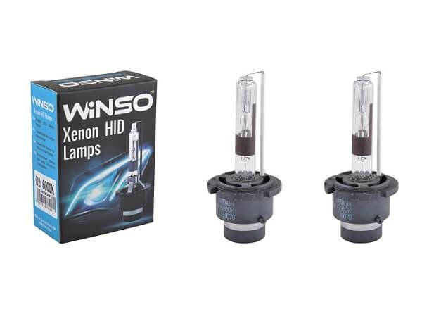 

Ксеноновые лампы WINSO D2R 6000K 35W (к-т 2шт)