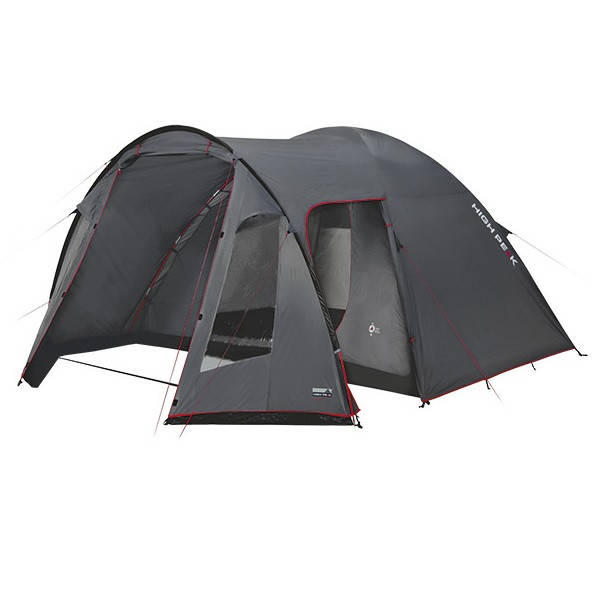 

Палатка High Peak Tessin 4 Dark Grey/Red (10222), Темно-серый