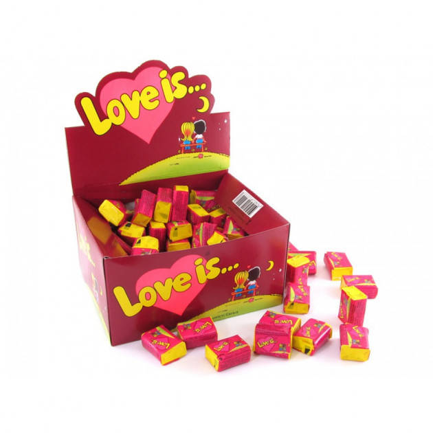 

Жвачки Love is Вишня-Лимон 100 шт