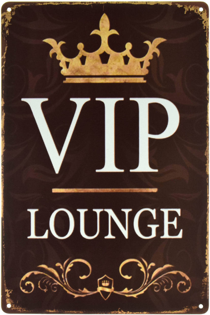 

Металлическая табличка "VIP-зал" (ms-00461)