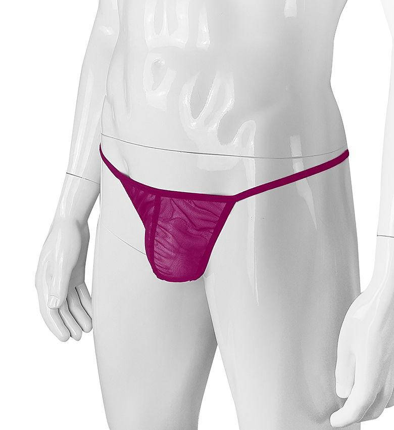 

Стринги мужские сеточка Адам Белый L