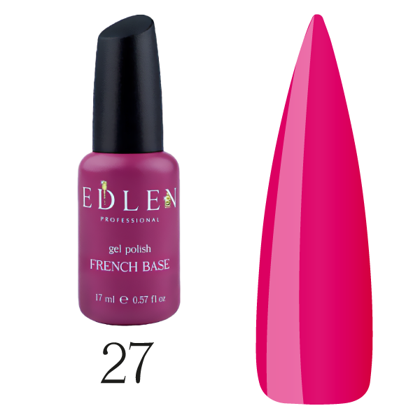 

Базовое покрытие Edlen French №027 17 мл Neon
